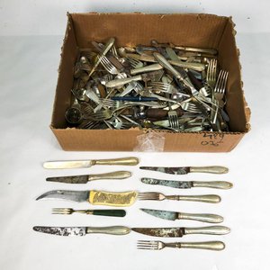Lote de Cubiertos Metálicos Variados - imagen 1