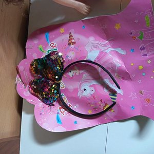 Muñeca con Pinturas y Bincha Brillante - imagen 2