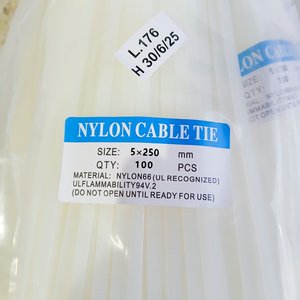 Set de 500 Precintos Plásticos Nylon Cable Tie 4x200 mm - imagen 4