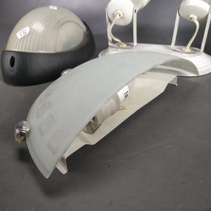 Lote de 4 Apliques de Iluminación: Plafón, Media Luna, Tortuga y Spots - imagen 3