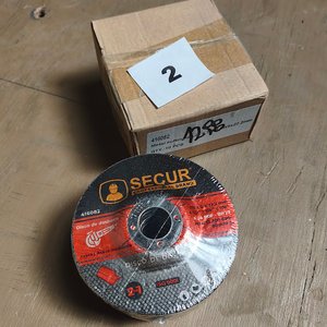 Lote siguiente: Discos de Desbaste Secur para Amoladora con Caja