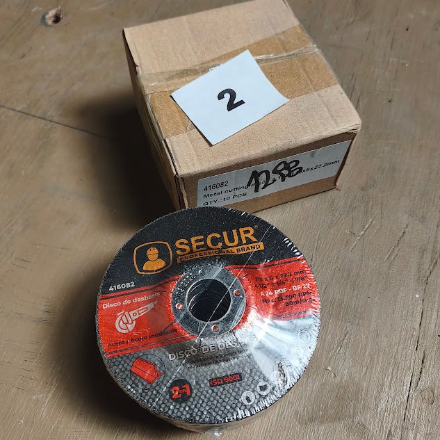 Discos de Desbaste Secur para Amoladora con Caja