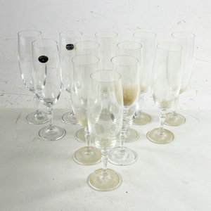 Doce Copas Flauta de Cristal Bohemia Checo - imagen 1