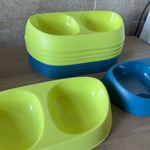Set de 3 Platos Dobles para Mascotas - imagen 2