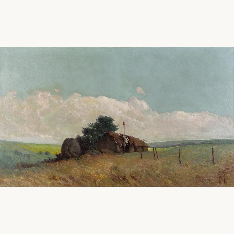 Lote anterior: Pintura de campo impresionista Ernesto Laroche