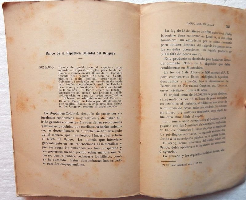 Libro de Historia De Los Bancos Modernos. La Moneda Y El Crédito. - imagen 4