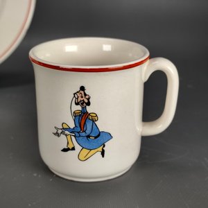 Juego de Loza Alemana Infantil con Personajes: Taza, Plato y Cuenco - imagen 7