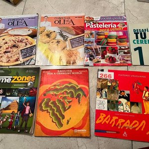 Lote anterior: Lote de 7 Libros Variados: Cocina, Inglés, Pasatiempos y Arte Uruguayo