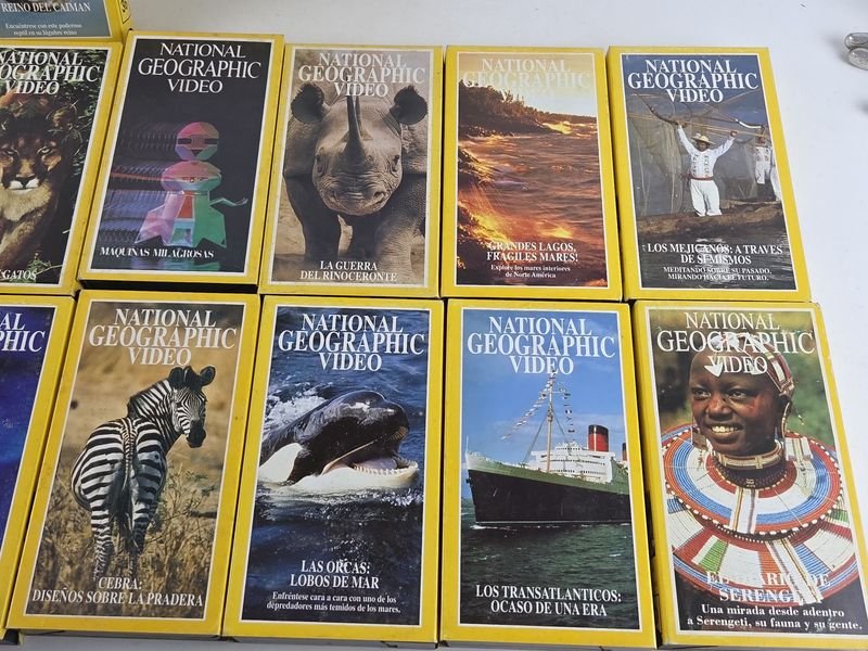 Colección de VHS National Geographic en Excelente Estado - imagen 9