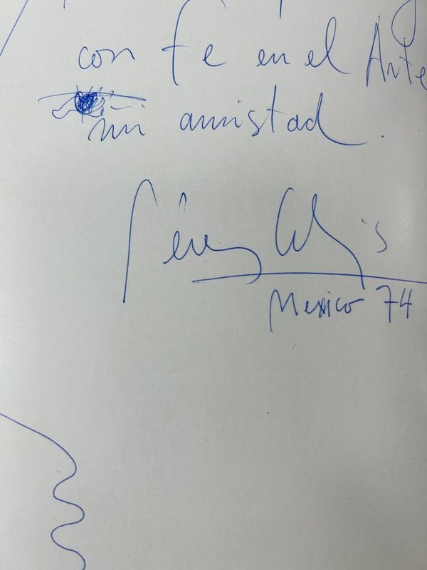Libro de Arte Contemporáneo con Dedicatoria del Autor - imagen 3