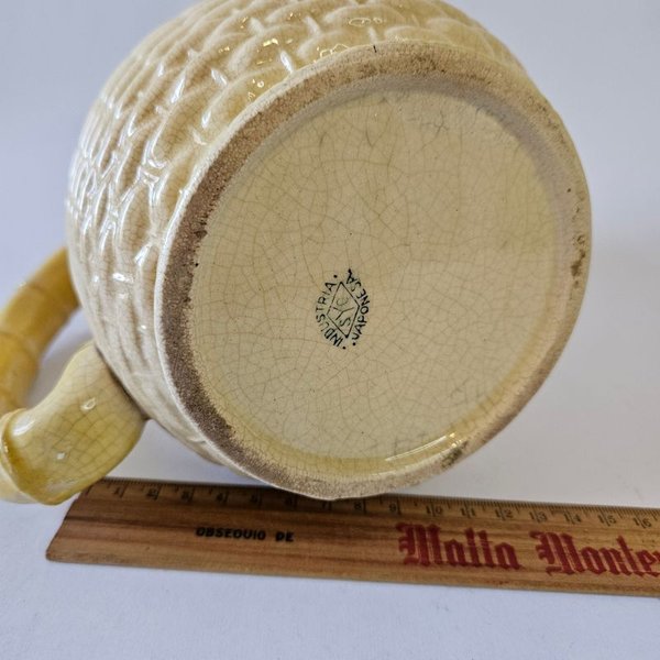 Jarra de loza Japonesa, sana para decoración - imagen 2
