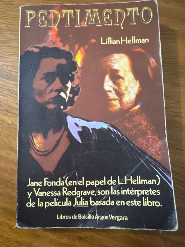 Libro: Pentimento de Lillian Hellman