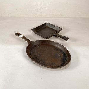 Lote anterior: Dos Sartenes de Hierro Fundido