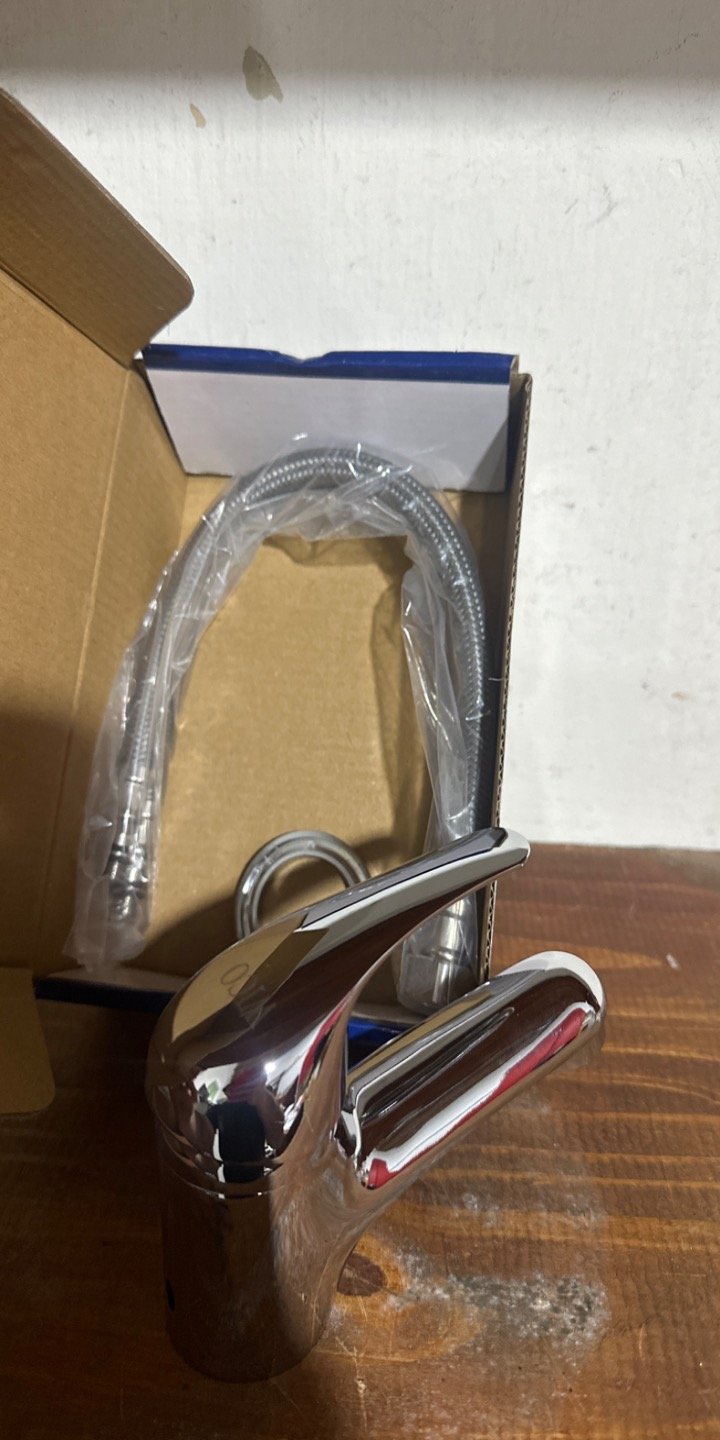 Grifería de Cocina Monocomando Cromada Nueva en Caja