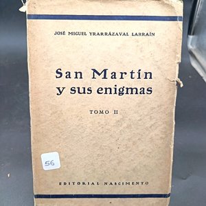 Lote anterior: Libro "San Martín y sus enigmas" Tomo II - José Miguel Yrarrázaval Larraín