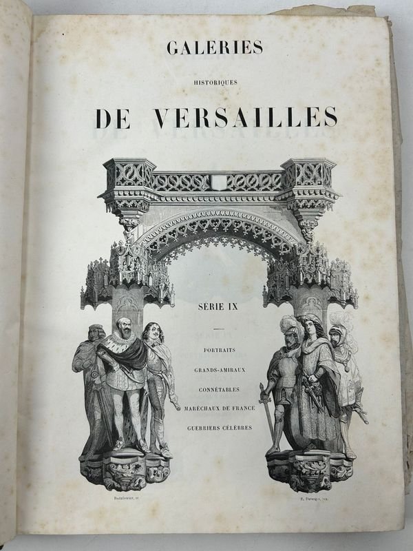 Libros de Galerías Históricas de Versalles, siglo XIX - imagen 2