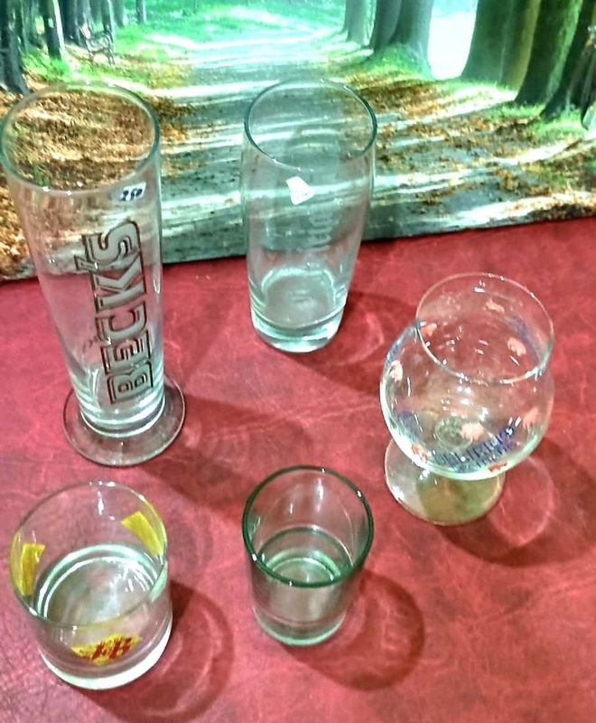 Vasos de Vidrio en Excelente Estado - imagen 2