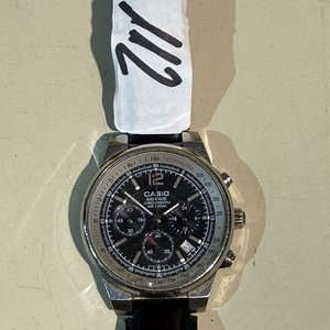 Reloj Casio Edifice 2711 Hombre Cronómetro Sumergible - imagen 2