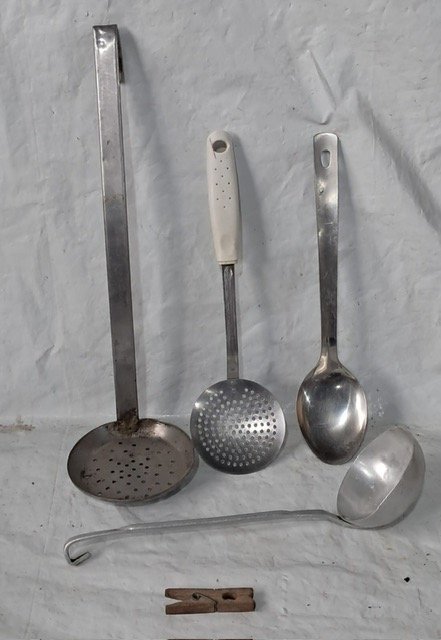 Set de Cucharones y Espumaderas de Cocina