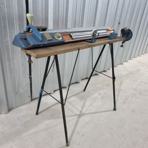 Máquina de Tejer Doméstica Azul MAGITEX con Base Rústica - imagen 6