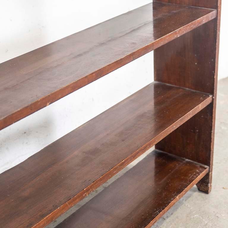 Estante biblioteca de madera de cuatro niveles - imagen 3