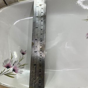 Conjunto de Porcelana Olmos Uruguaya con Flores Rosadas - 5 Piezas - imagen 21