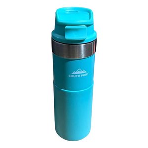 Lote siguiente: Vaso botella térmico south port 500 ml con tapa de boton verde agua