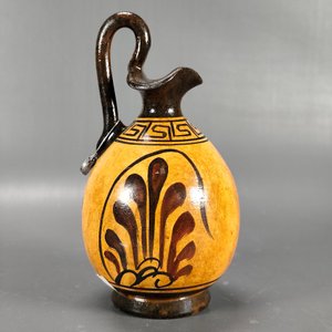 Jarrón Griego Clásico con Escena Mitológica - 16cm - imagen 3