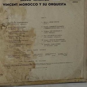 Vinilo Vincent Morocco y su Orquesta "Salud América" - imagen 2