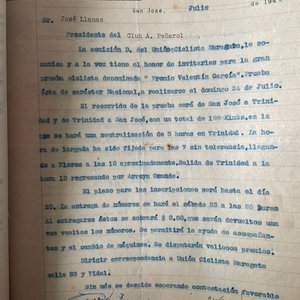 Carpeta Federación Ciclista Uruguaya: Actas, Sellos, Reglamentos y Notas de Clubes (1948+) - imagen 24