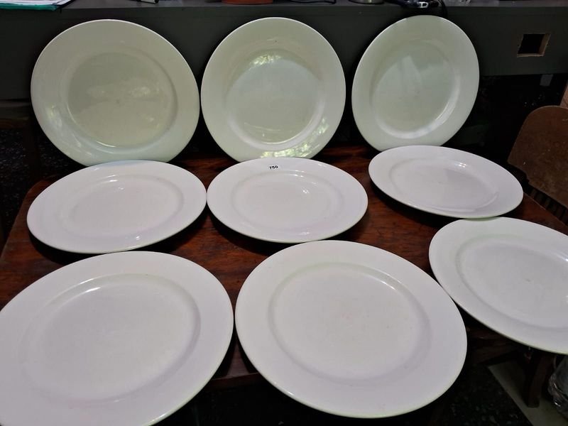 Lote de platos llanos blancos de 30 cm - imagen 5