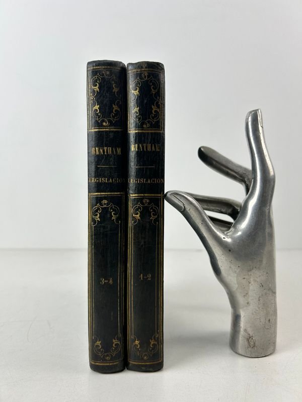 Lote anterior: Tratados de legislación civil y penal de Jeremias Bentham - Madrid 1841