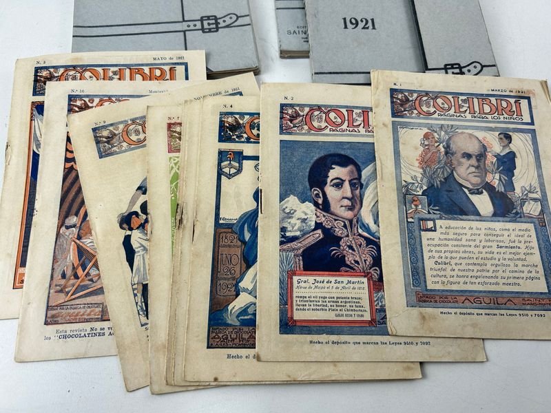Lote anterior: Colección de Revistas Infantiles 'Colibrí' (1921-1923)