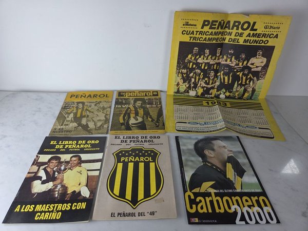 Colección de revistas y almanaque relacionadas con Peñarol