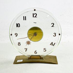 Lote anterior: Reloj de Sobremesa de Vidrio y Bronce con Detalles