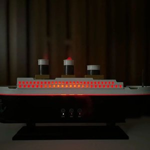 Humidificador Difusor de Aromas Diseño Barco Titanic con Luces LED - imagen 3