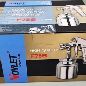 Lote siguiente: Pistola de Pintar a Alta Presión Voylet F75S con Tacho de Aluminio
