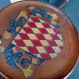 Lote de 6 piezas decorativas: Plato Monaco, apoya vasos, jabonera y más - imagen 8