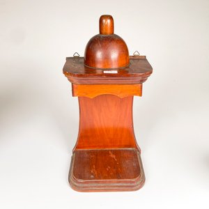 Capilla de Madera para Virgen, Altura 28 cm - imagen 2