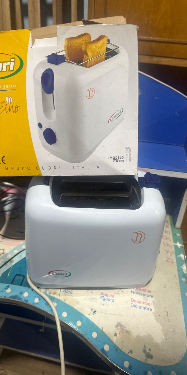 Tostador Eléctrico Cuori Modelo CDD 2500 Blanco