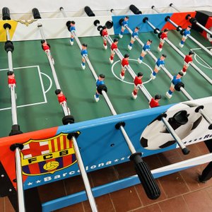 Futbolito Estructura Madera Real Madrid vs Barcelona - imagen 3