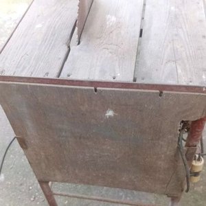 Mesa de Sierra Circular con Motor y Capacitor Nuevo - imagen 4