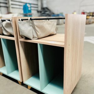 Set de 3 Muebles Organizadores con Bolsas de Tela - imagen 2