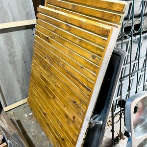 Tres Tramos de Paneles de Madera MDF para Construcción - imagen 3