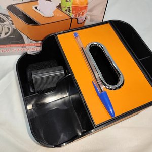 Organizador de Auto Nuevo con Compartimentos y Portavasos - imagen 3