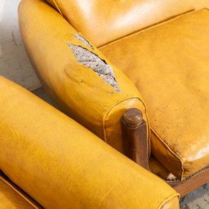 Juego de Living: Sofá y Dos Sillones Estilo Vintage - imagen 2