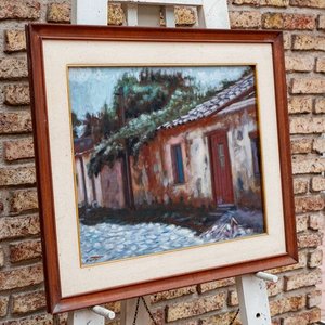 Pintura "Calle de los Suspiros" de Sergio Curto - Óleo 50x40 cm - imagen 2