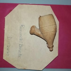 Pipa Indígena de Cerámica Decorada - Pieza de Colección - imagen 5