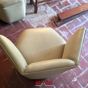 Sillón Individual Beige para Restaurar - imagen 3