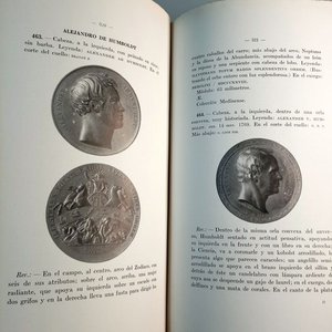 Libro Medallas Europeas Relativas a América de J. T. Medina, tapa dura, ilustrado, 1924 - imagen 3